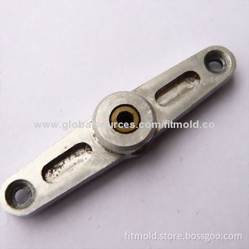 CNC machined part for model airplane, made of magnesium alloy